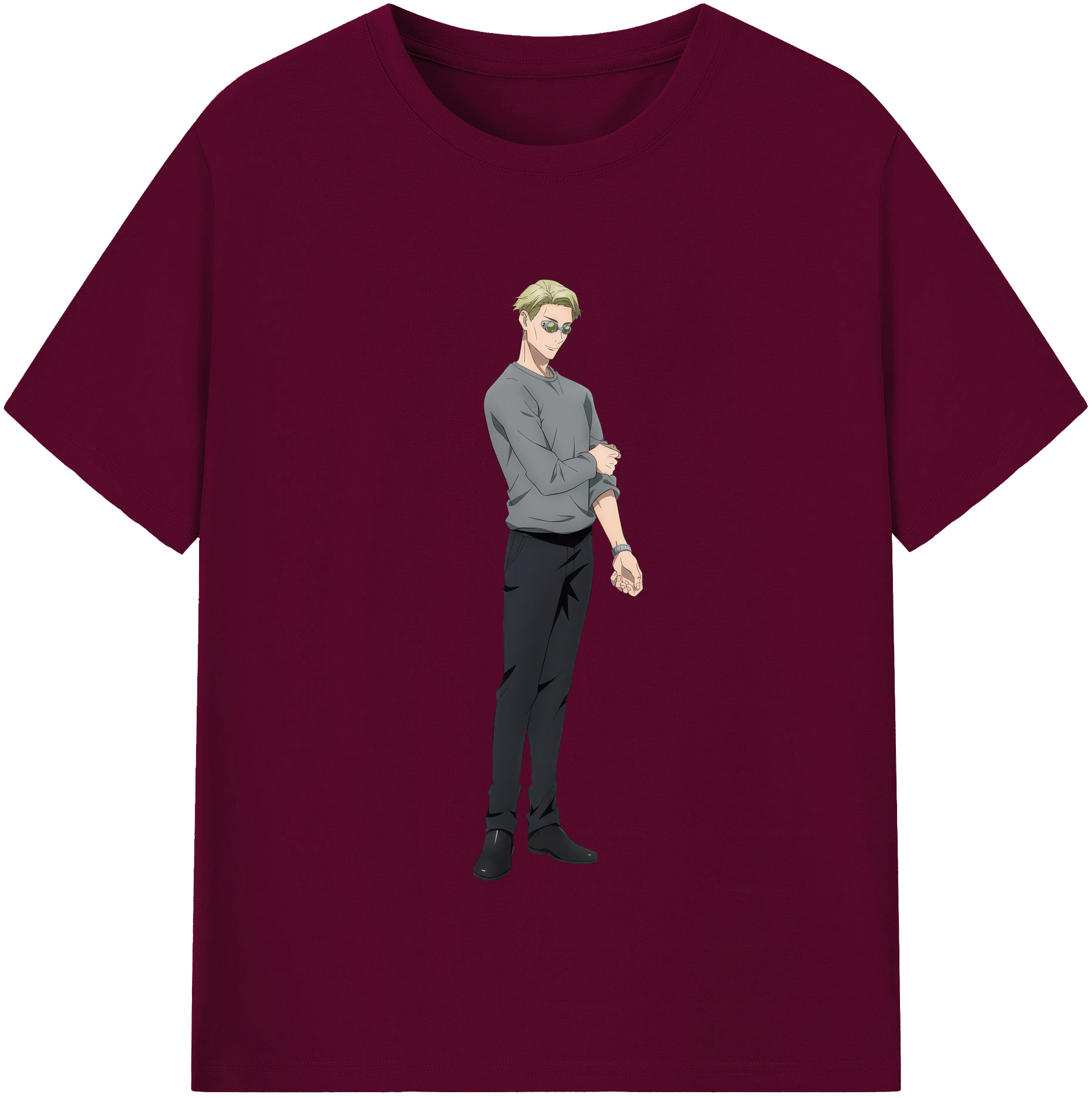 （画像用） 呪術廻戦 Jujutsu Kaisen レディースカジュアルプリントTシャツ（綿100％）